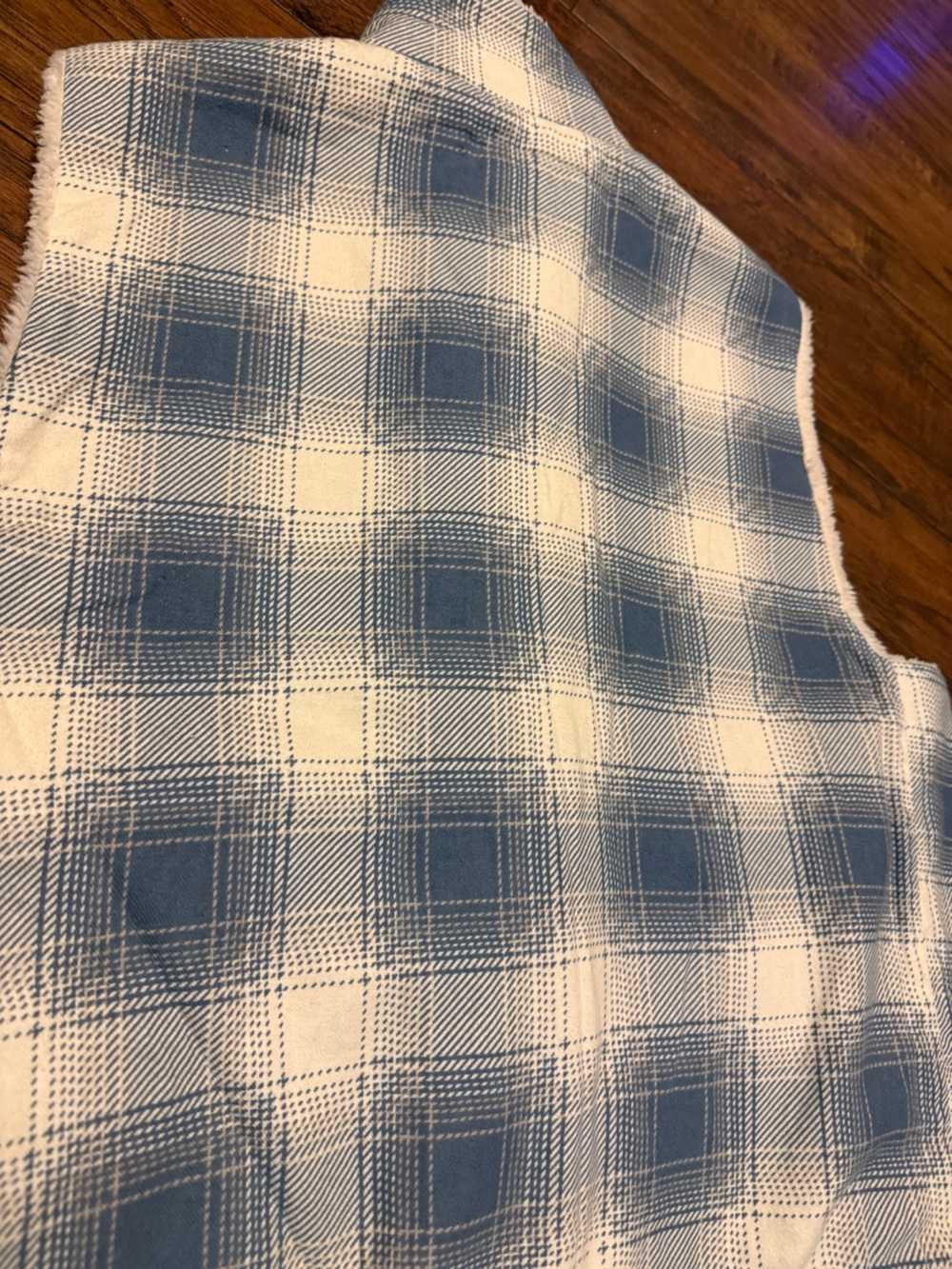 CLEO + WOLF Women’s Alice Reversible Sherpa and Plaid Vest Size Large Western - Picture 12 of 12